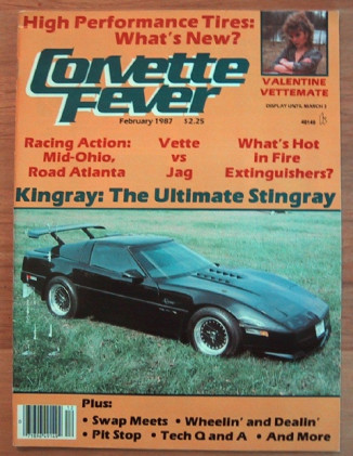 CORVETTE FEVER 1987 FEB - KINGRAY, VETTE vs. JAG